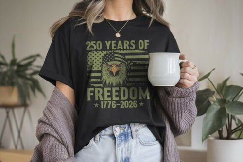 250 Years of Freedom Shirt | America 250th Anniversary T-Shirt