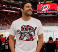 Carolina Hurricanes Brandon Bussi "Bus in Net" Hockey Shirt