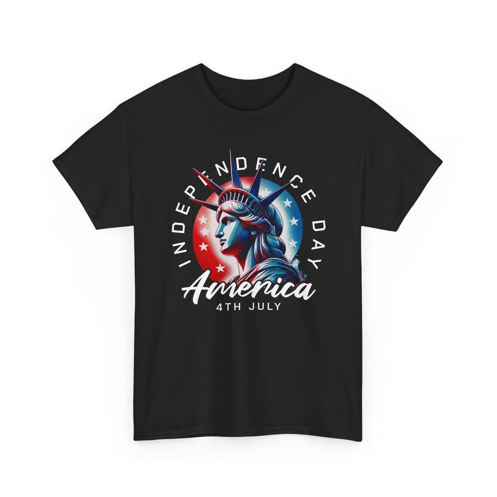 Statue of Liberty 4th of July T-Shirt | Patriotic America Independence Day Graphic Tee