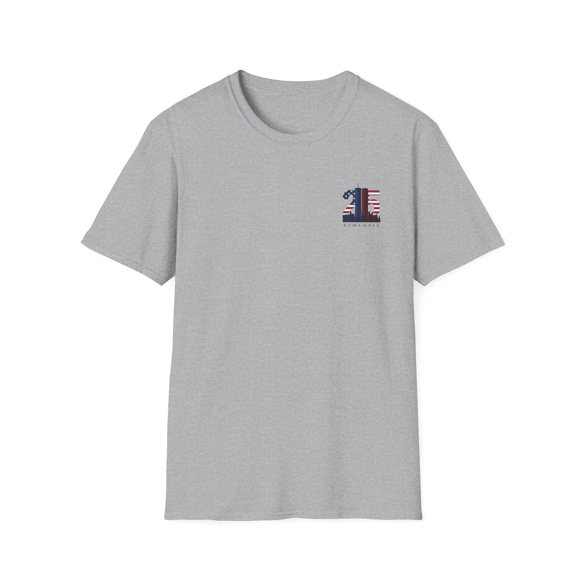 9/11 25th Anniversary Tribute T-Shirt
