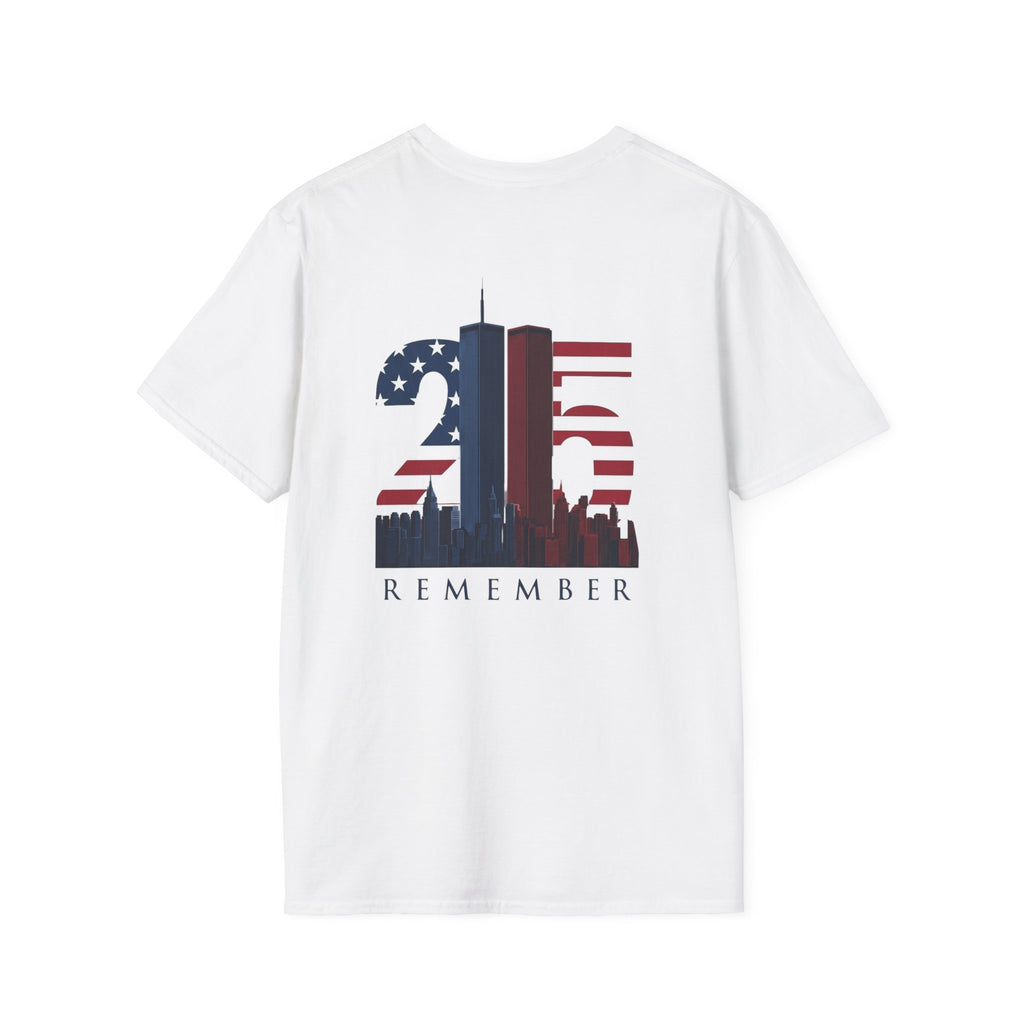 9/11 25th Anniversary Tribute T-Shirt