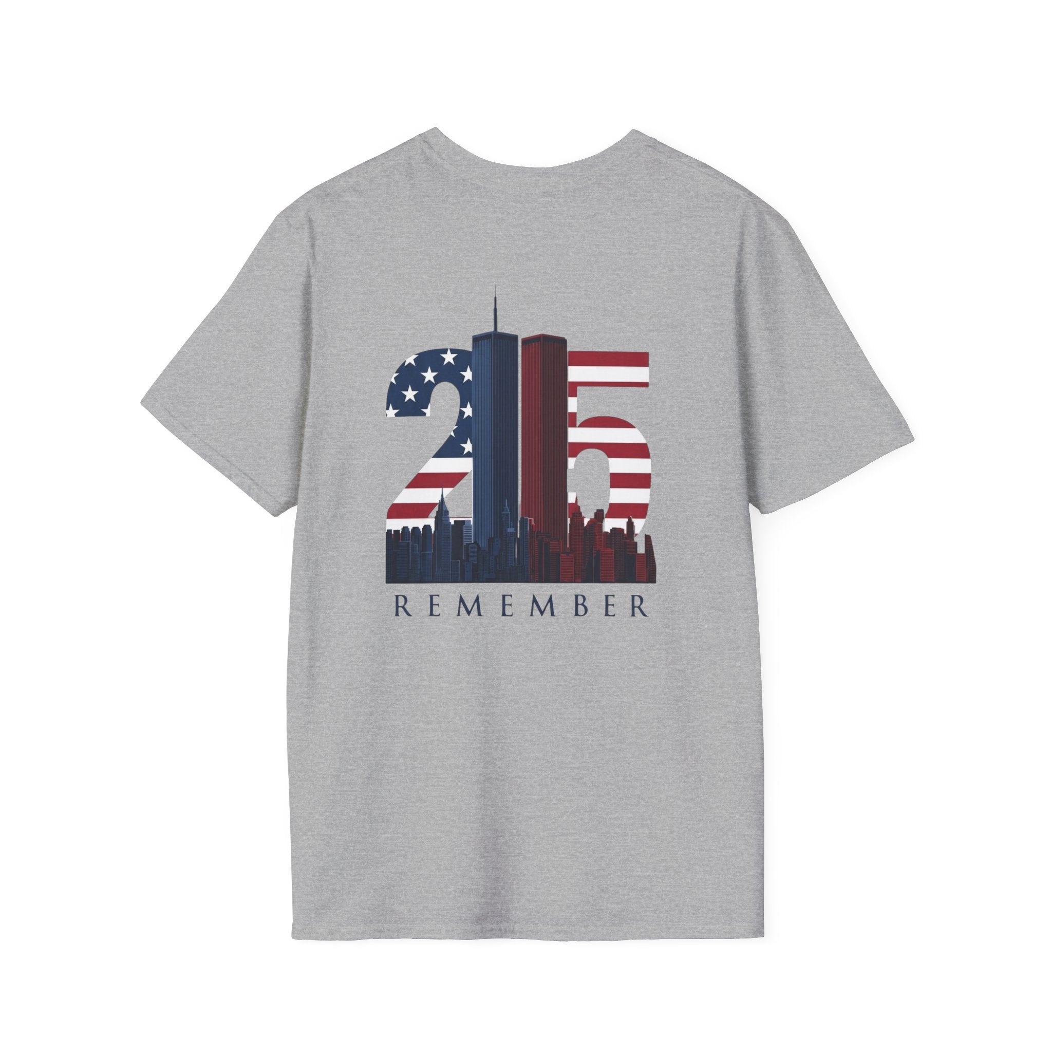 9/11 25th Anniversary Tribute T-Shirt