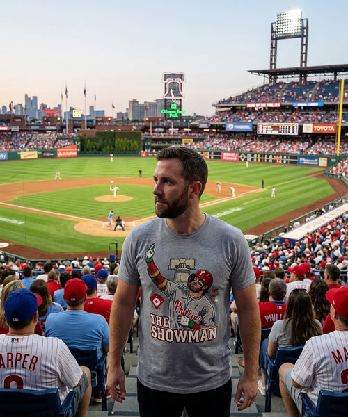 Bryce Harper The Showman Shirt - Philadelphia Phillies Graphic Tee