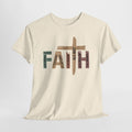 Faith Cross Christian T-Shirt | Bible Verse Graphic Tee | Inspirational Religious Shirt | Unisex Jesus Faith Apparel Gift