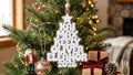 Personalized Family Christmas Tree Ornament