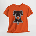 Philadelphia Hockey Liberty Bell T-Shirt | Premium Orange, Black, & White Fan Apparel