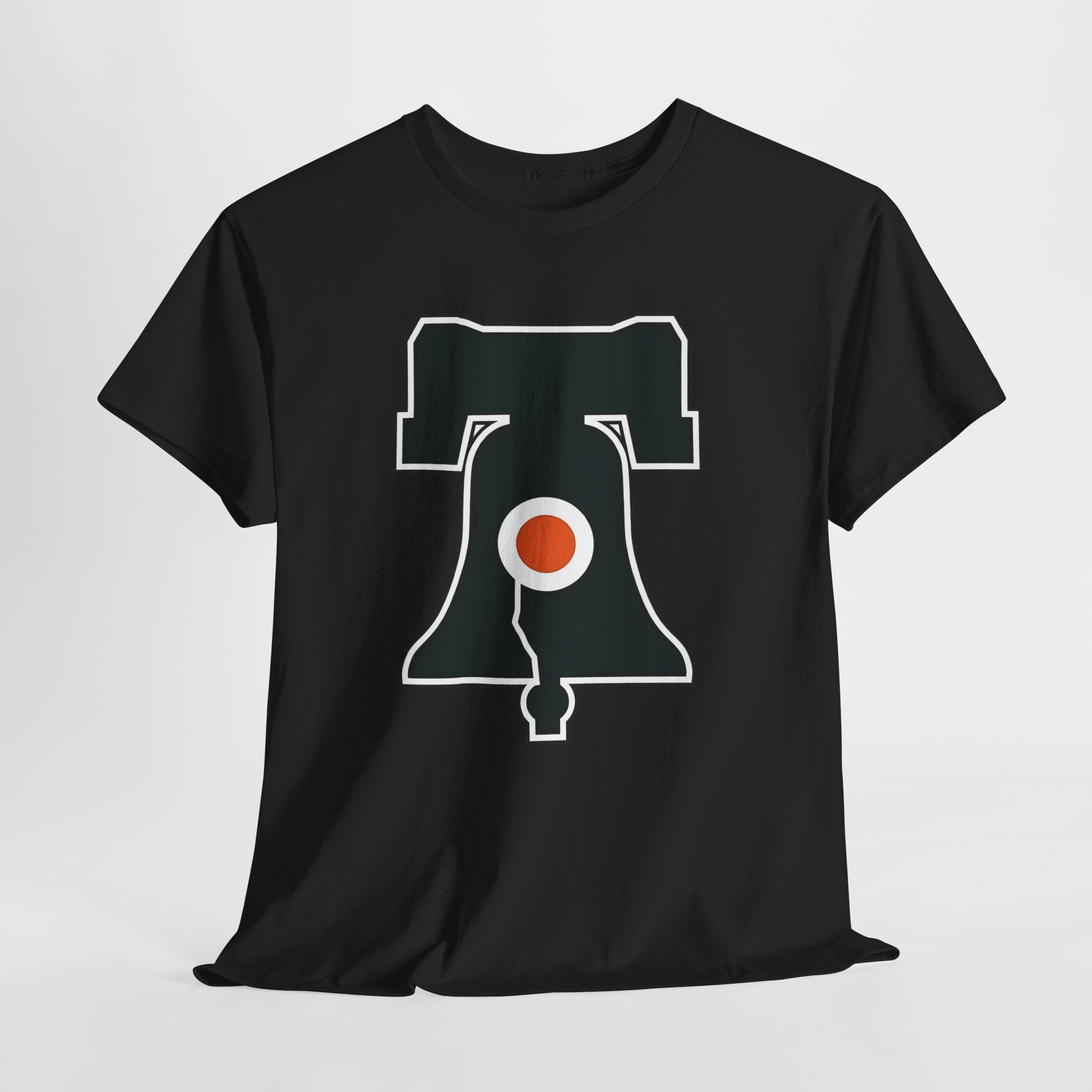 Philadelphia Hockey Liberty Bell T-Shirt | Premium Orange, Black, & White Fan Apparel