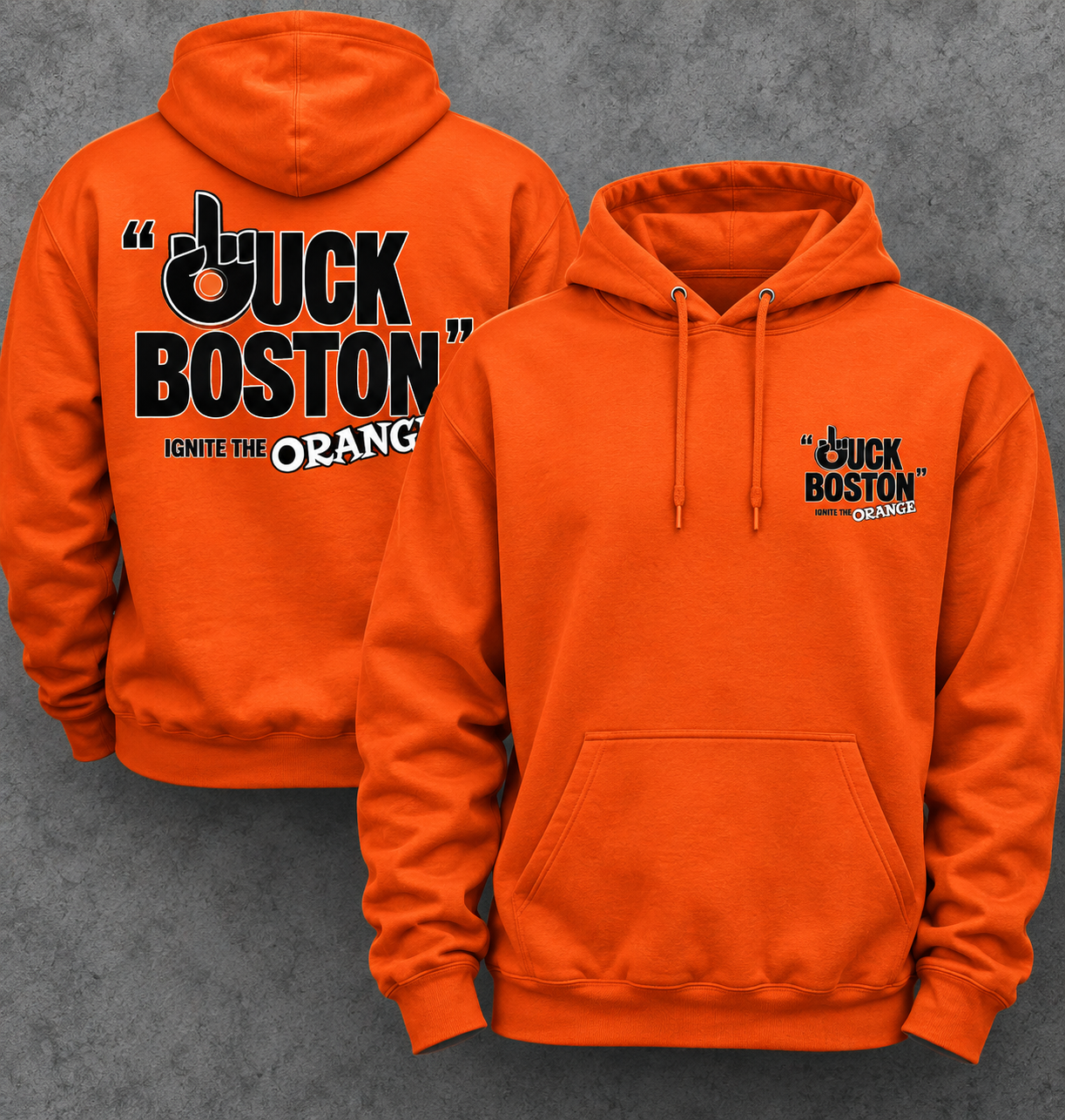 Flyers Hoodie, Puck Boston Hockey hoodie