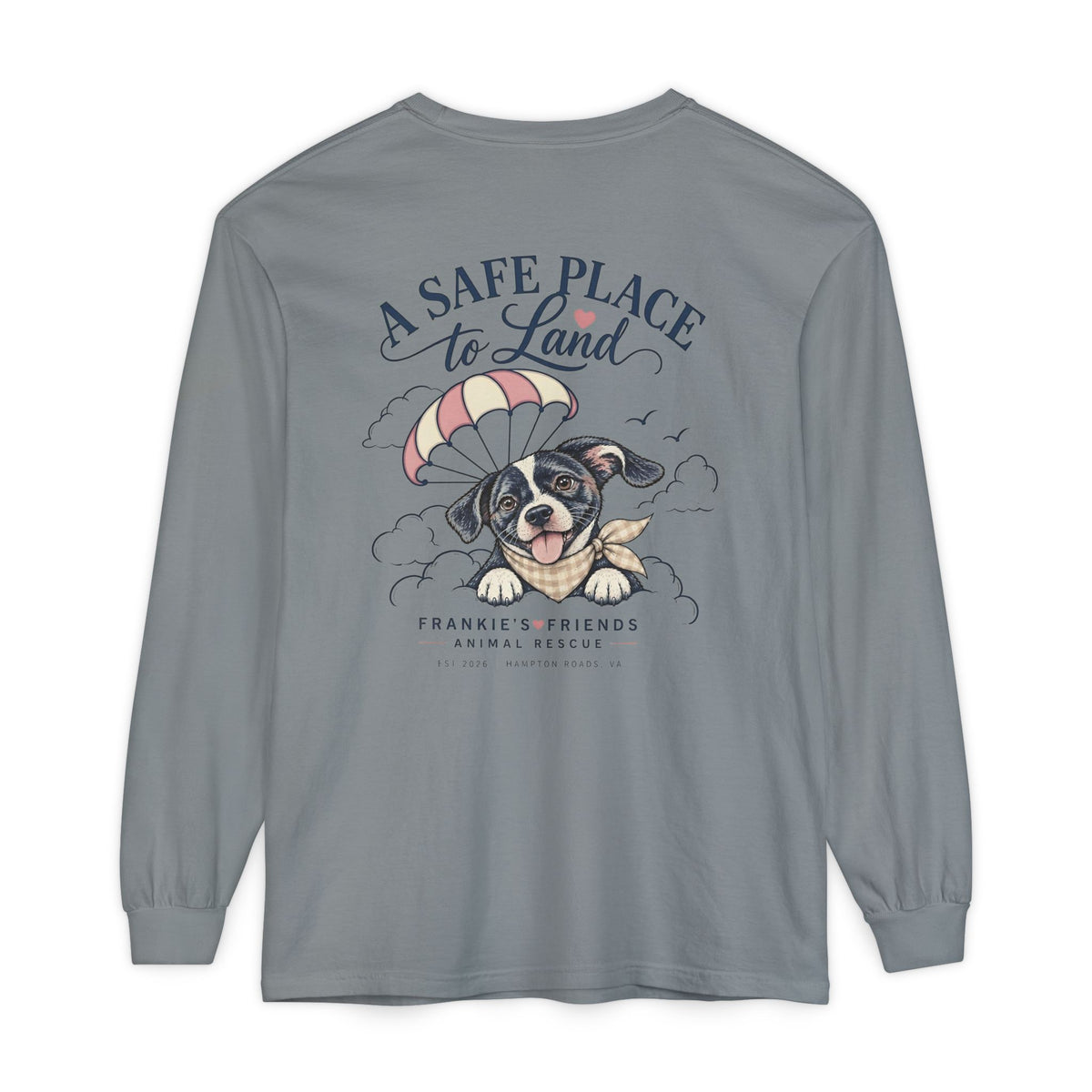 Frankie's Friends Comfort Colors Long Sleeve Tee