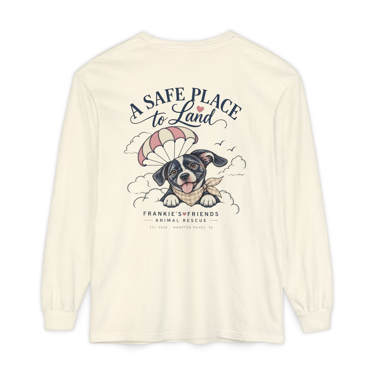 Frankie's Friends Comfort Colors Long Sleeve Tee