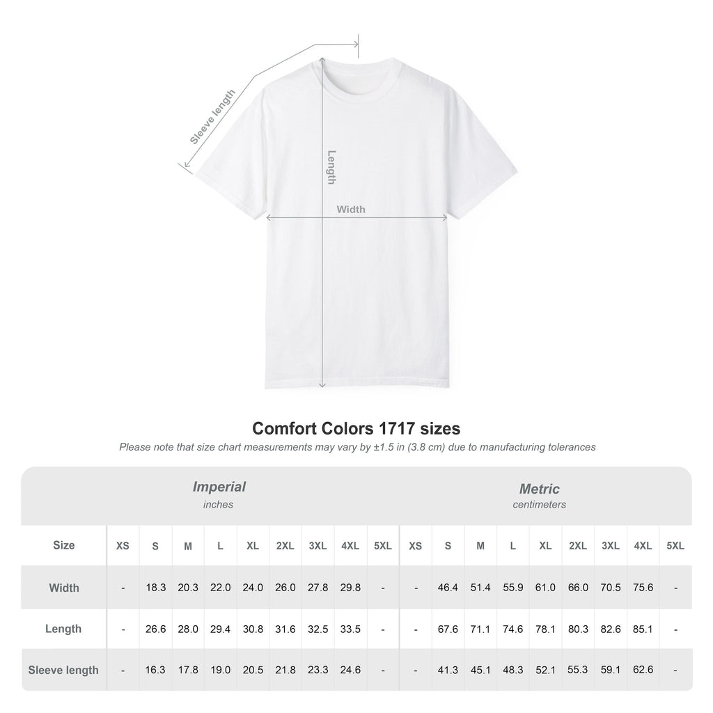 Frankie's Friends Comfort Colors 1717 Tee | A Safe Place to Land