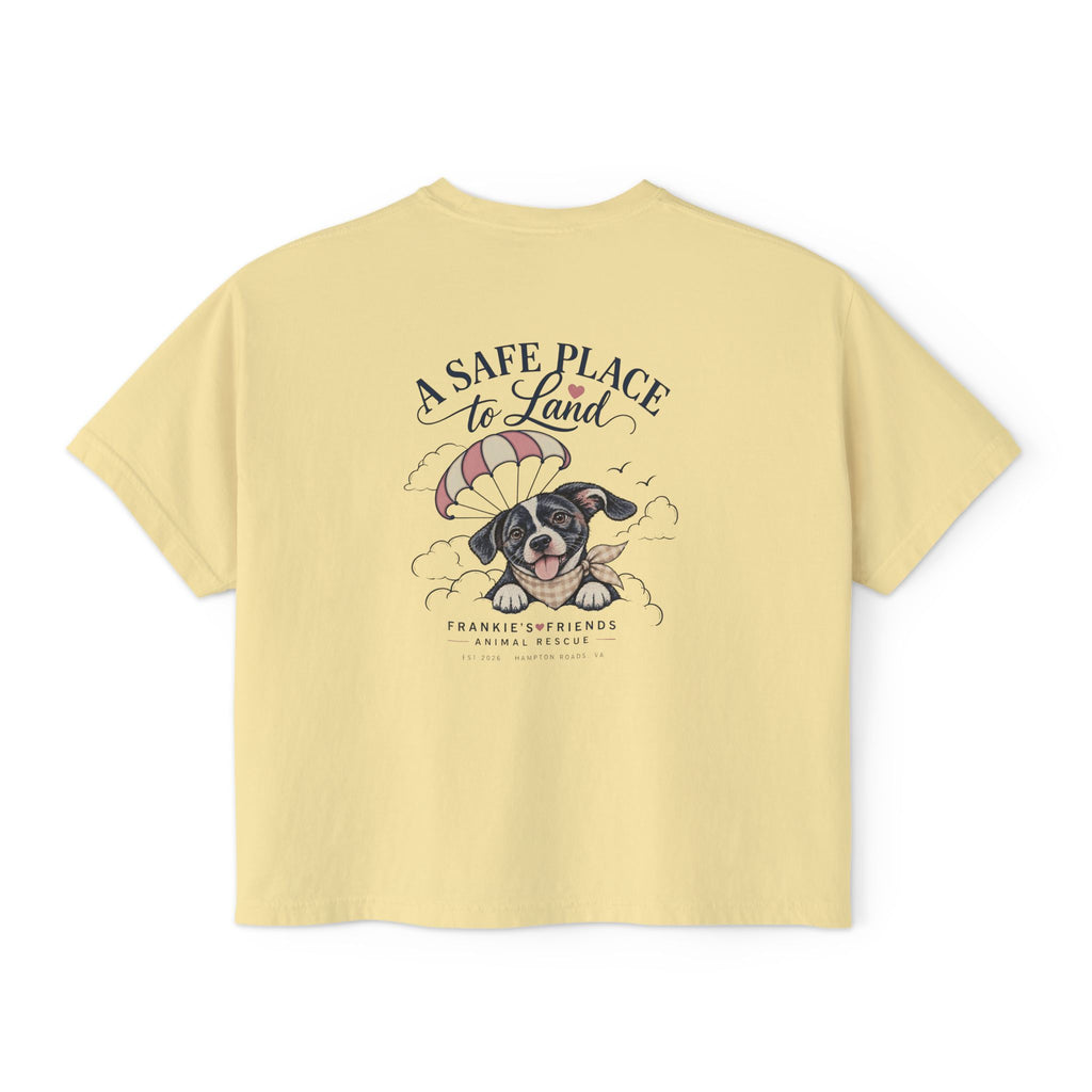 Frankie's Friends Comfort Colors Boxy Tee | A Safe Place to Land