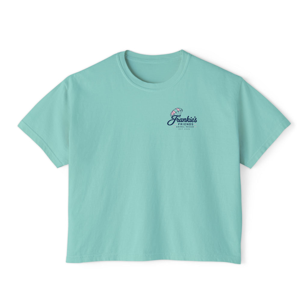 Frankie's Friends Comfort Colors Boxy Tee | A Safe Place to Land