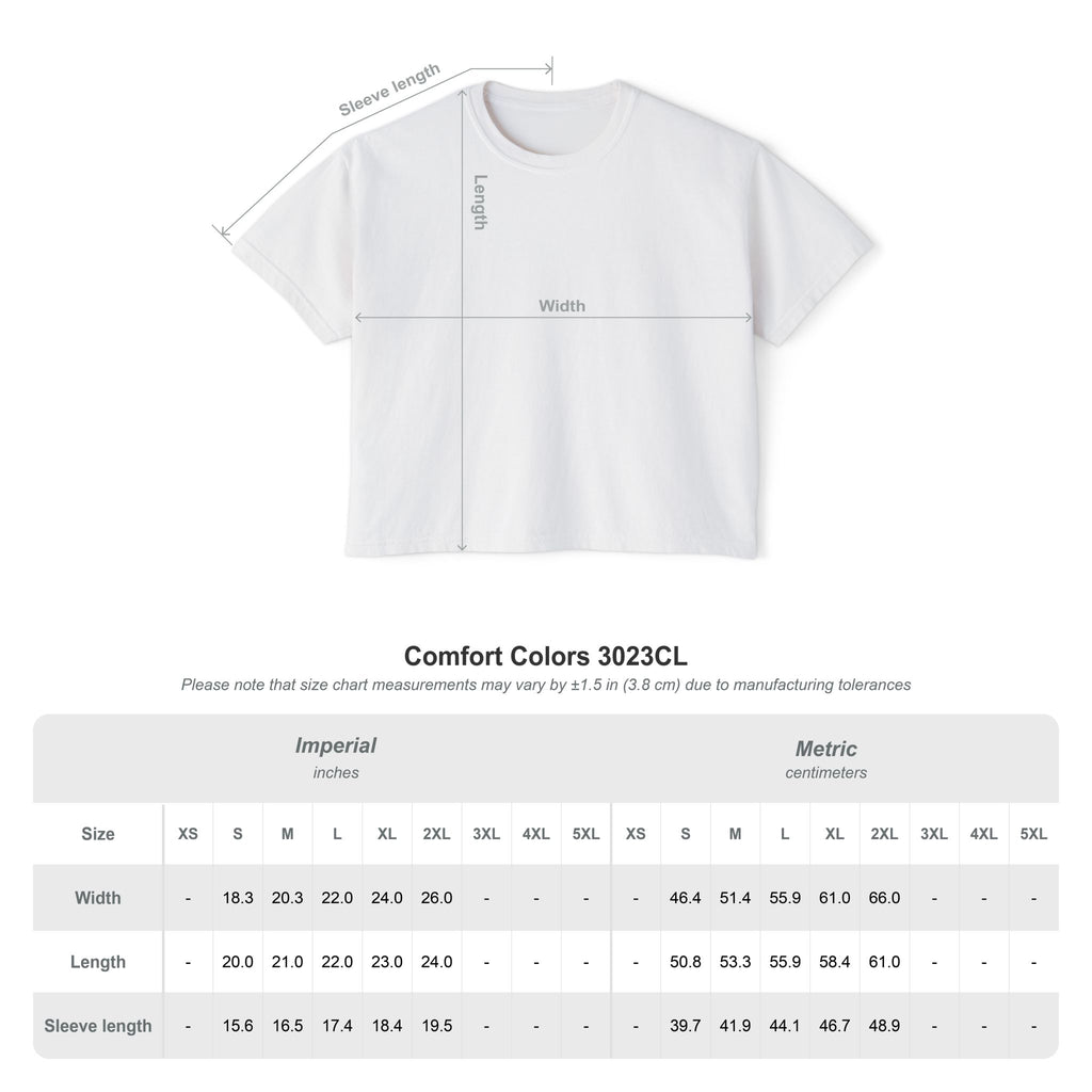 Frankie's Friends Comfort Colors Boxy Tee | A Safe Place to Land