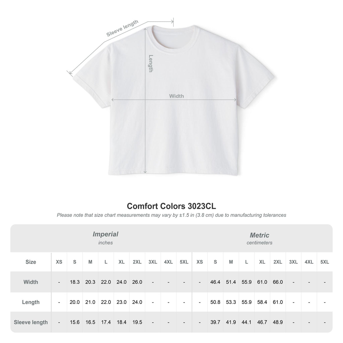 Frankie's Friends Comfort Colors Boxy Tee | A Safe Place to Land