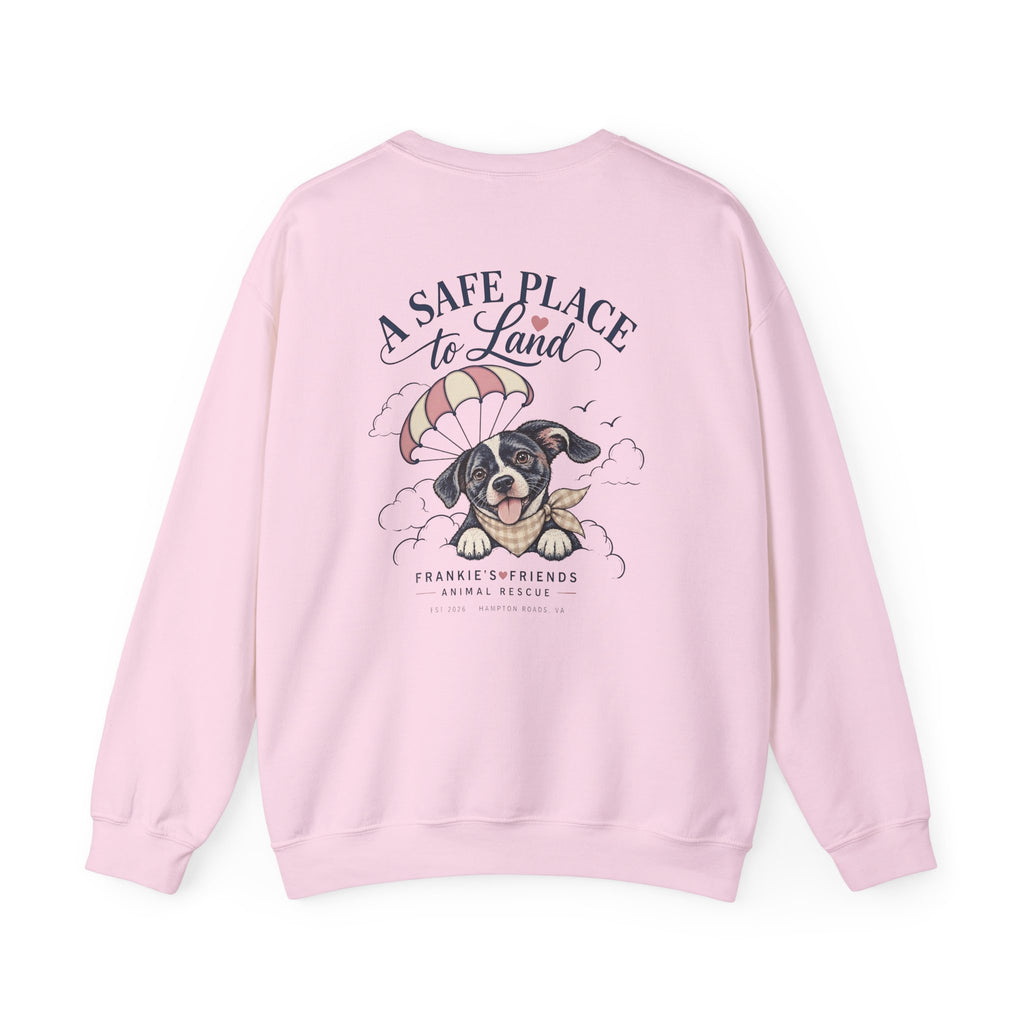 Frankie's Friends Sweatshirt | A Safe Place to Land Rescue Crewneck