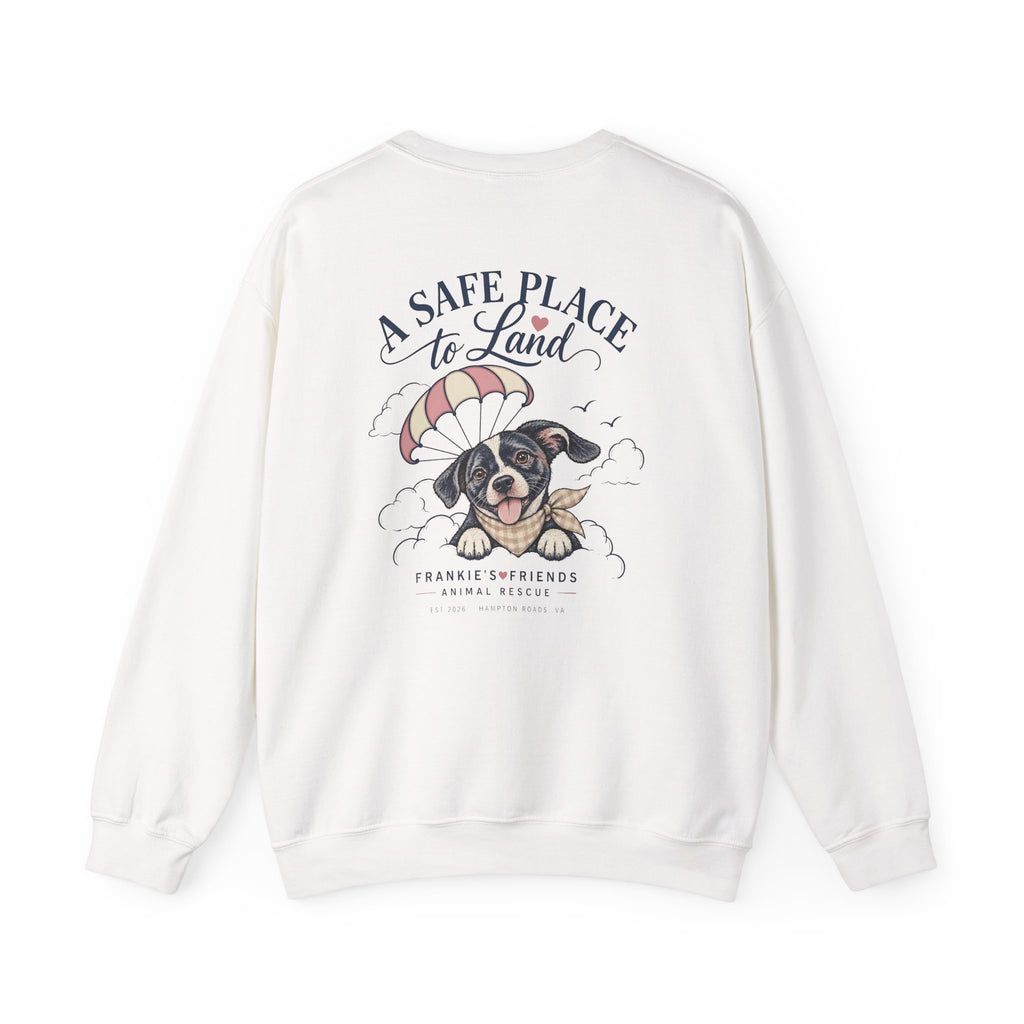 Frankie's Friends Sweatshirt | A Safe Place to Land Rescue Crewneck
