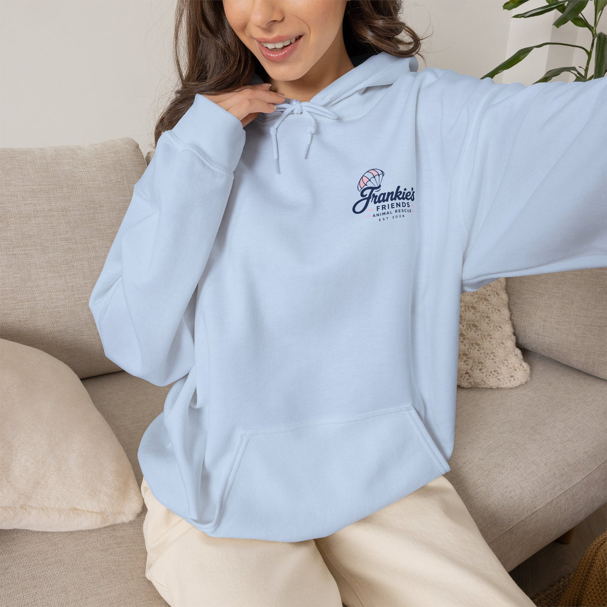 Frankie's Friends Hoodie | A Safe Place to Land