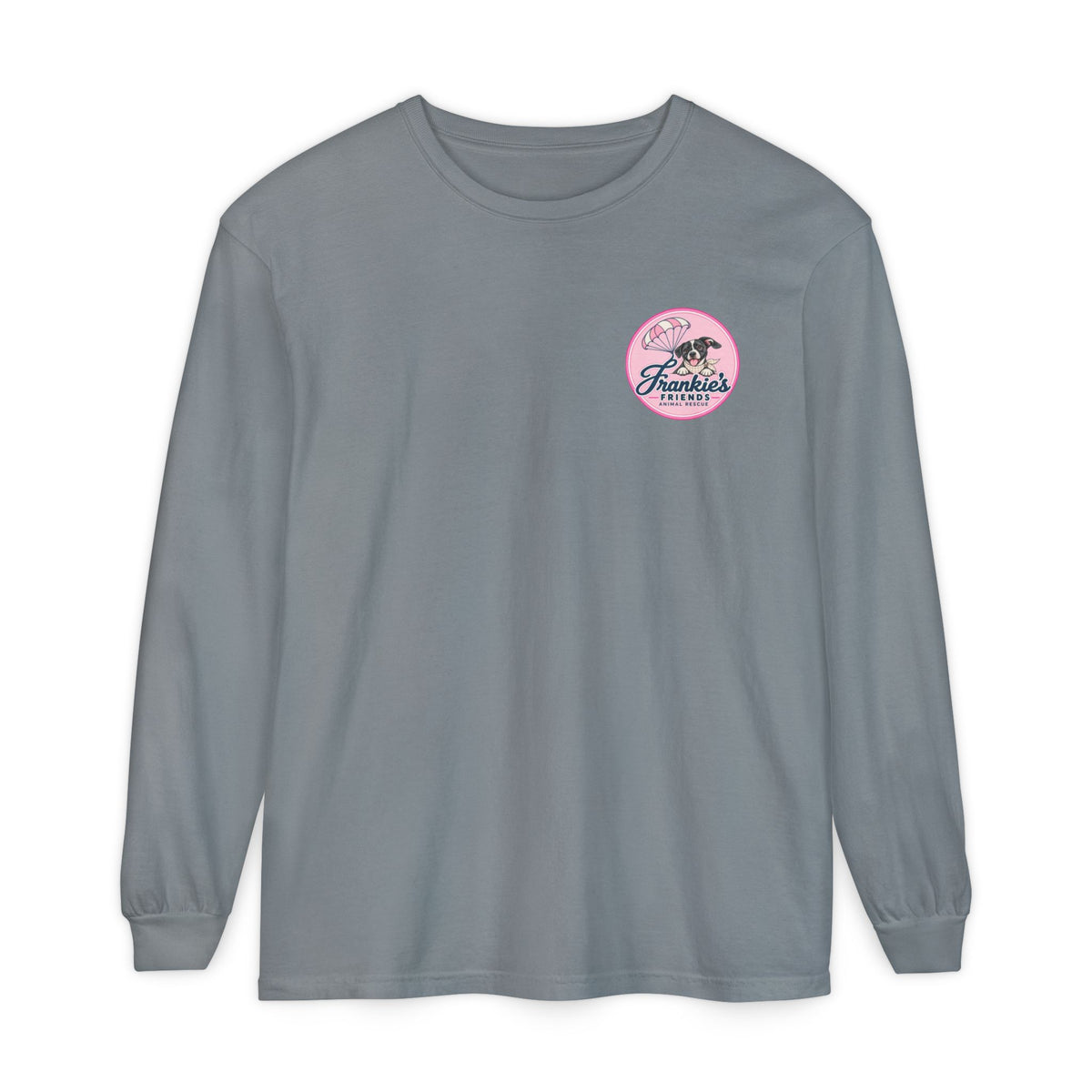 Frankie's Friends Pink Parachute Long Sleeve Tee