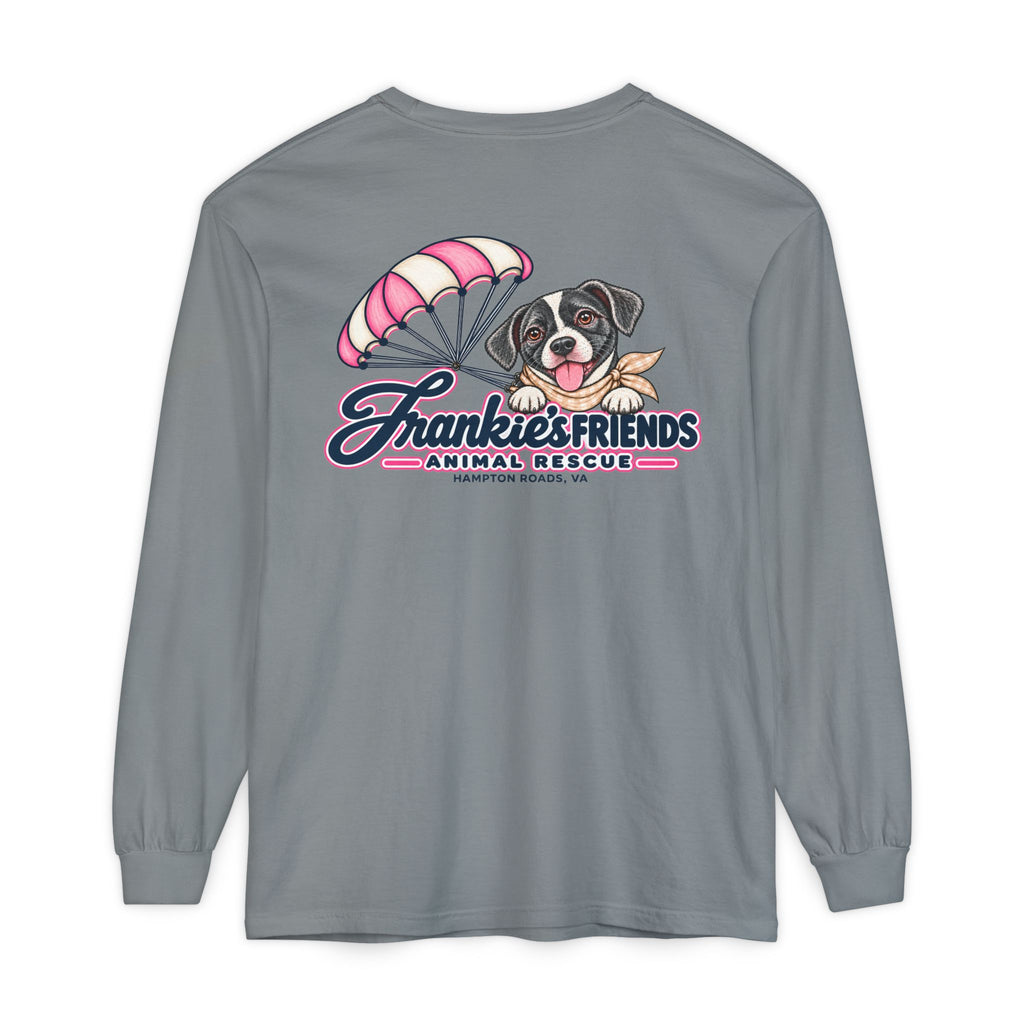 Frankie's Friends Pink Parachute Long Sleeve Tee