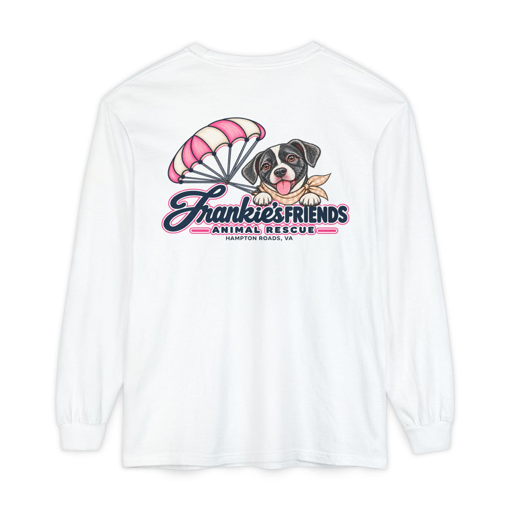 Frankie's Friends Pink Parachute Long Sleeve Tee