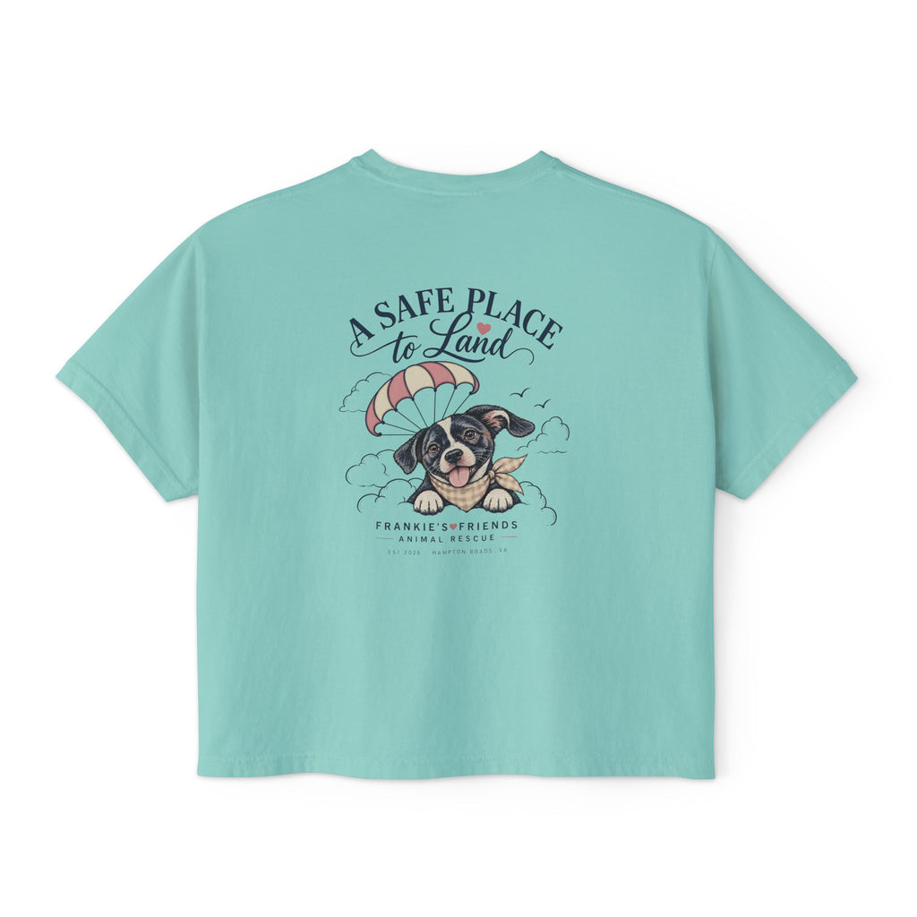 Frankie's Friends Comfort Colors Boxy Tee | A Safe Place to Land