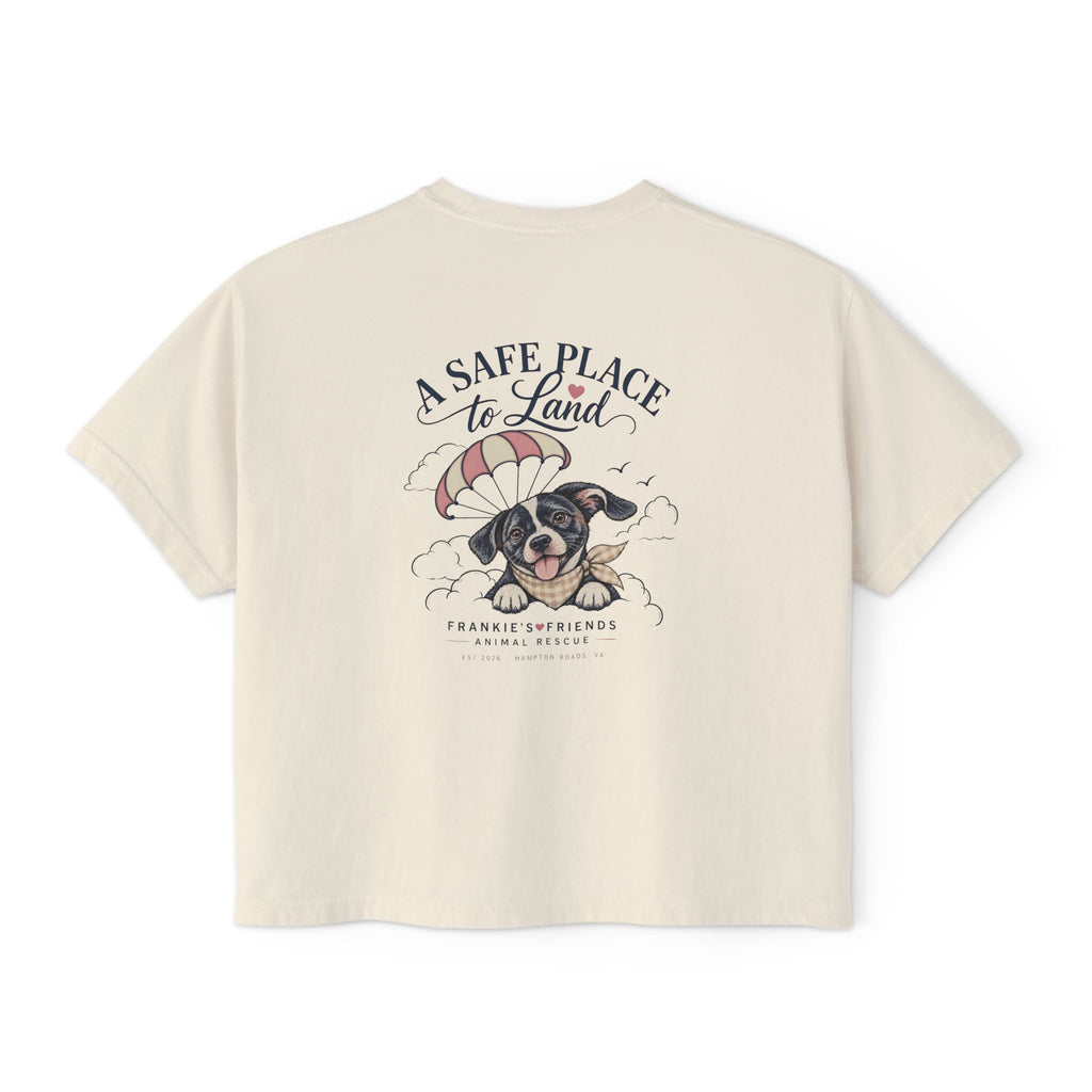 Frankie's Friends Comfort Colors Boxy Tee | A Safe Place to Land