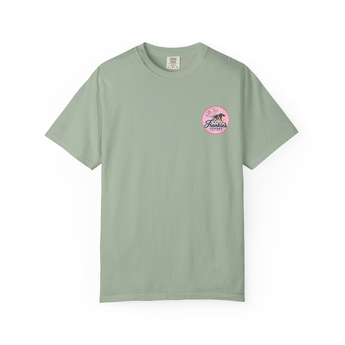 Frankie's Friends Comfort Colors 1717 Tee | Pink Parachute