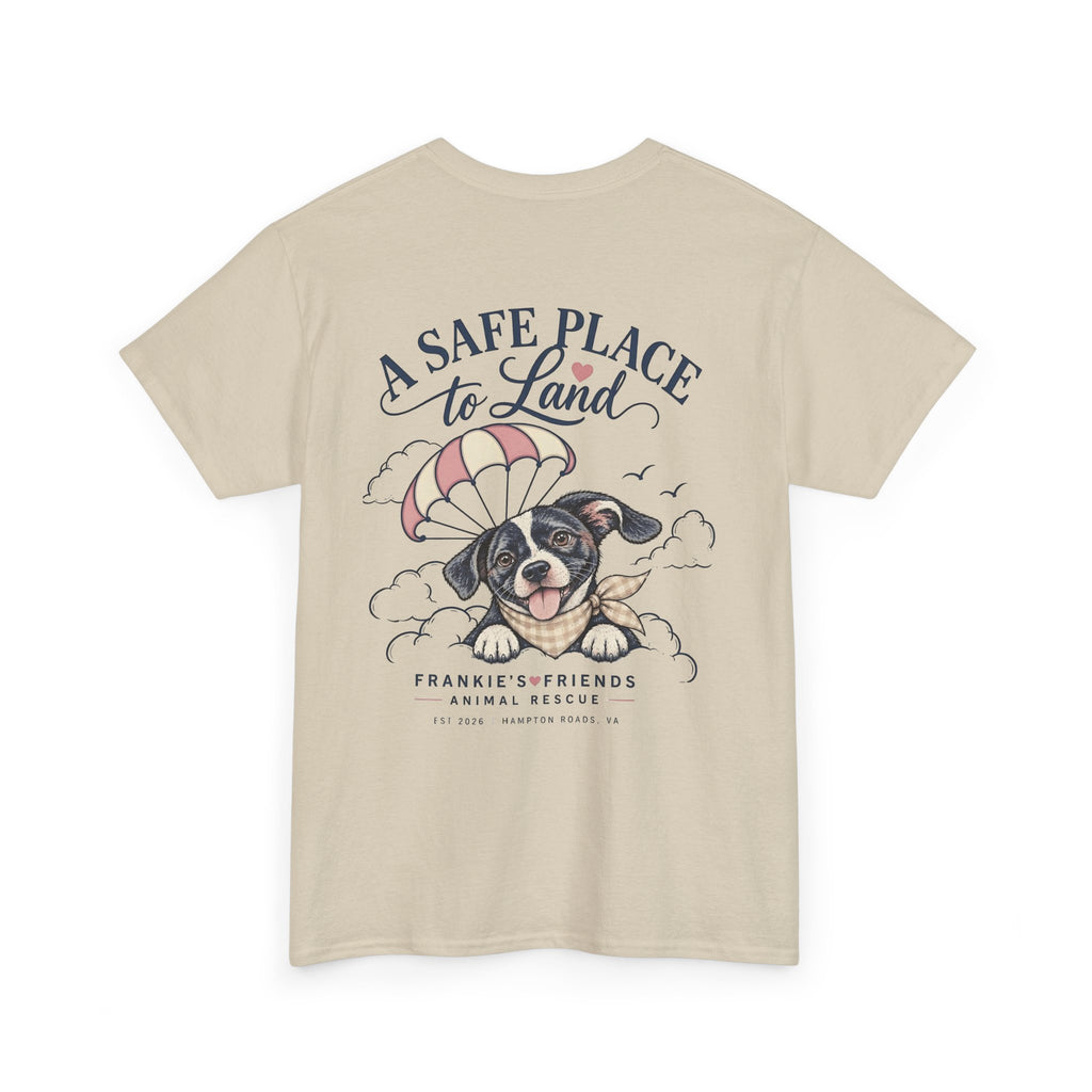Frankie's Friends Animal Rescue Shirt | A Safe Place to Land Tee