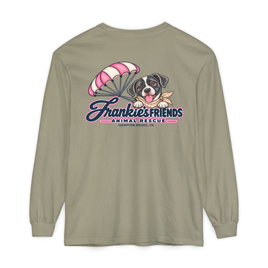 Frankie's Friends Pink Parachute Long Sleeve Tee
