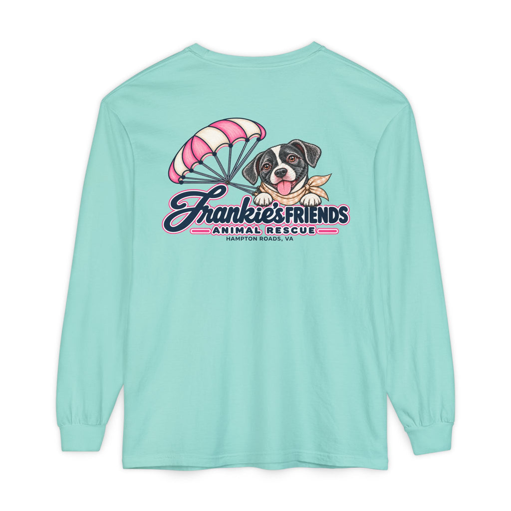 Frankie's Friends Pink Parachute Long Sleeve Tee