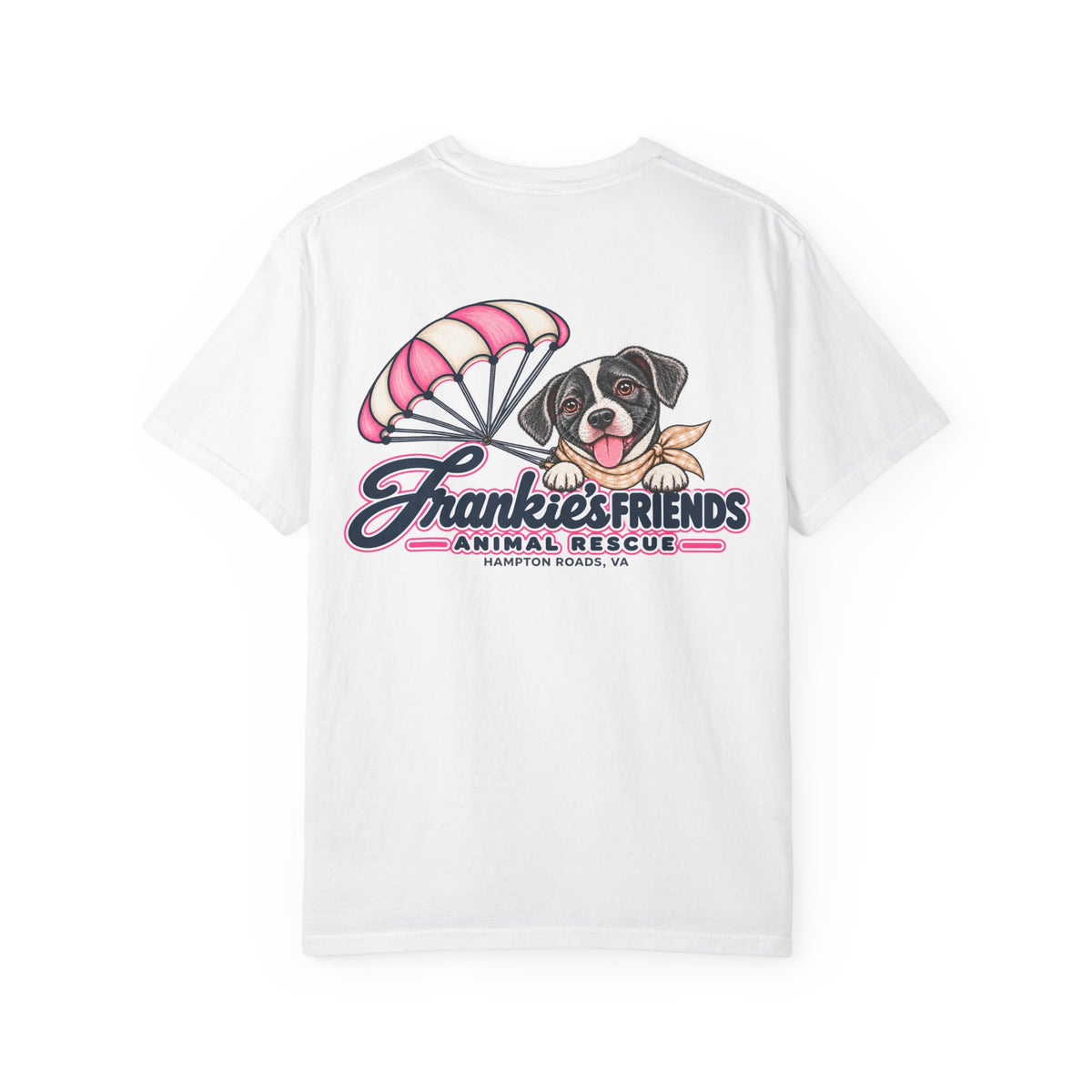 Frankie's Friends Comfort Colors 1717 Tee | Pink Parachute
