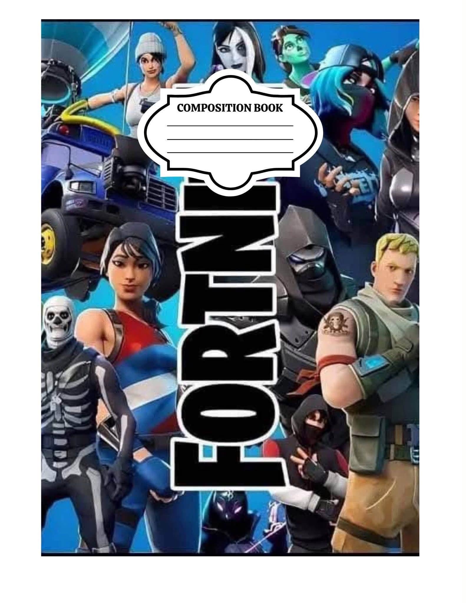 Character Composition Books | Notebooks for Kids, School Students