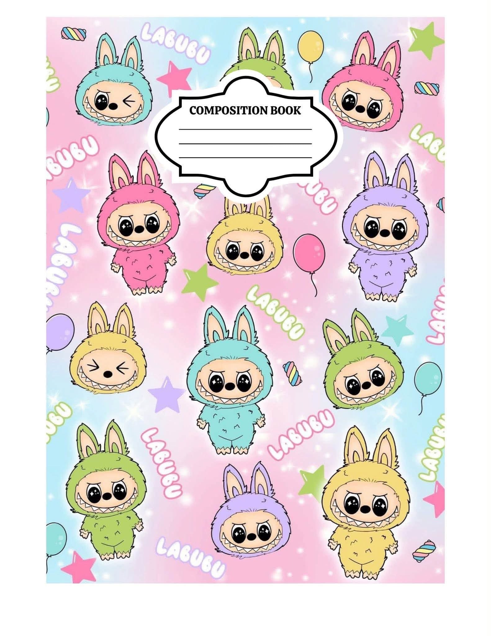 Character Composition Books | Notebooks for Kids, School Students