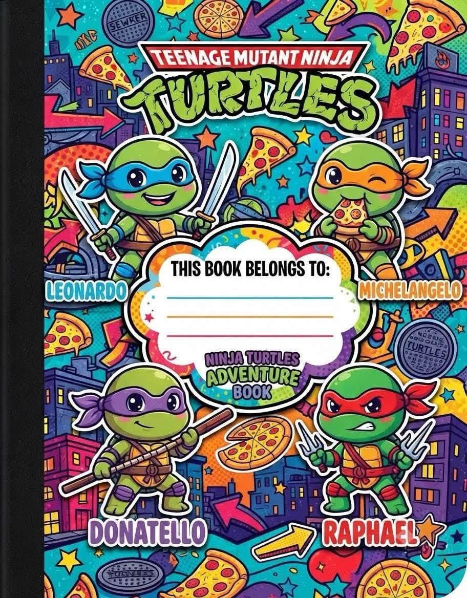 Character Composition Books | Notebooks for Kids, School Students