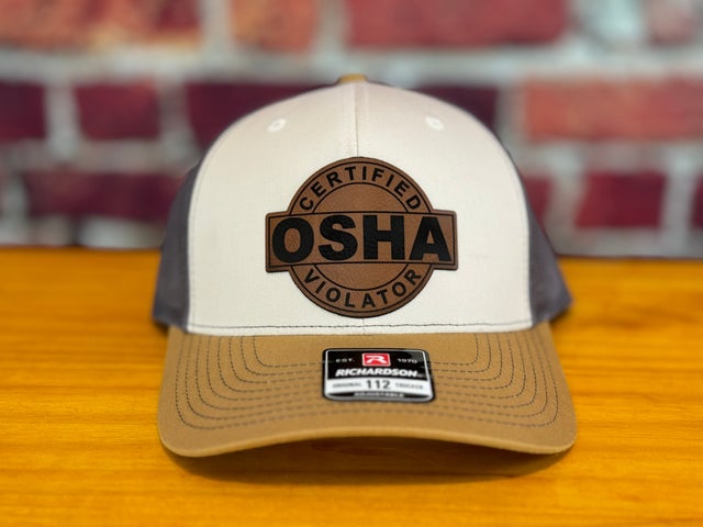Funny OSHA Workplace Trucker Hat