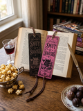 Leather Bookmark – Apothecary Aesthetic | Laser Engraved