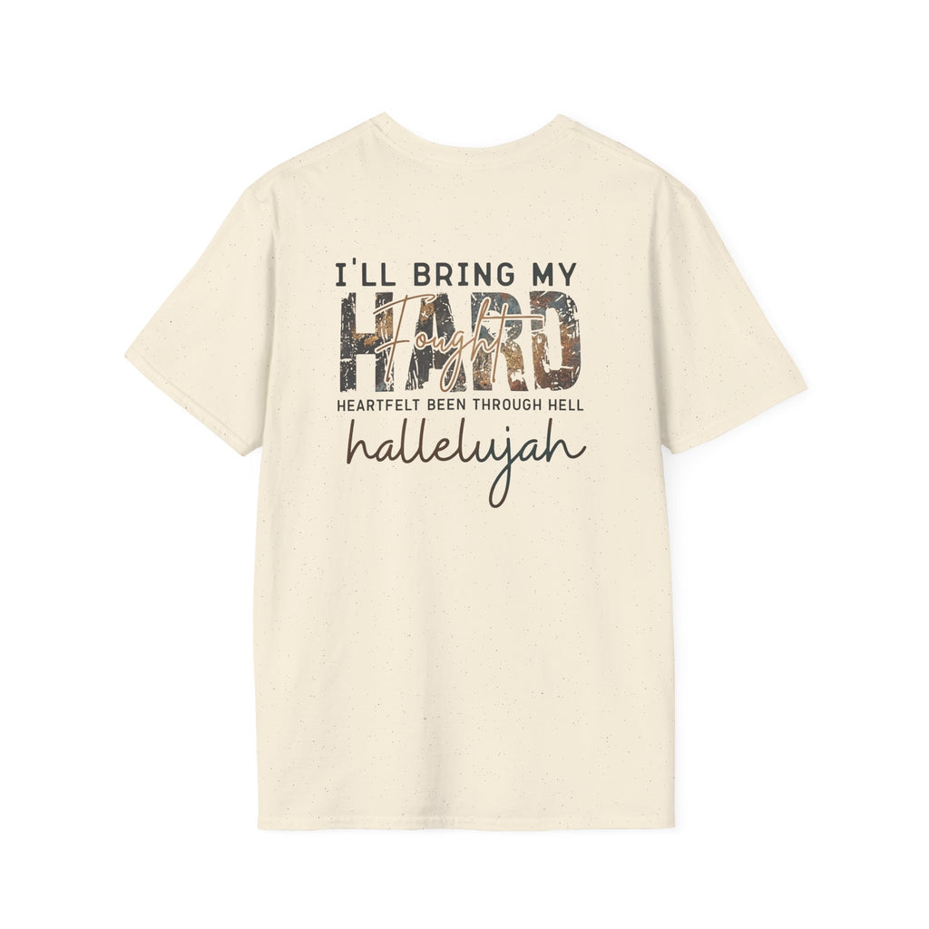 I'll Bring My Hard Fought Hallelujah Shirt | Zach Bryan Fan Graphic Tee