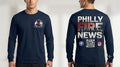 Philly Fire News Long Sleeve Logo T-Shirt
