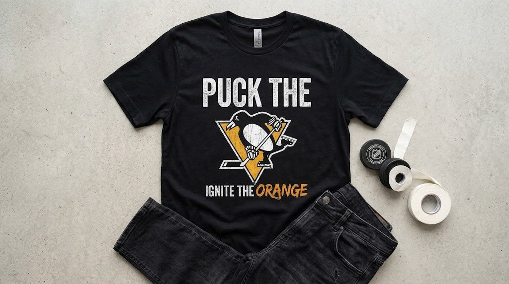Puck the Pens Flyers Shirt | Philadelphia Hockey Tee