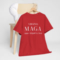 Virginia MAGA Tee | "Make Abigail Go Away" Red Political Shirt