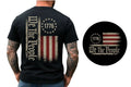 We The People 1776 T-Shirt - Vintage American Flag Patriotic Tee