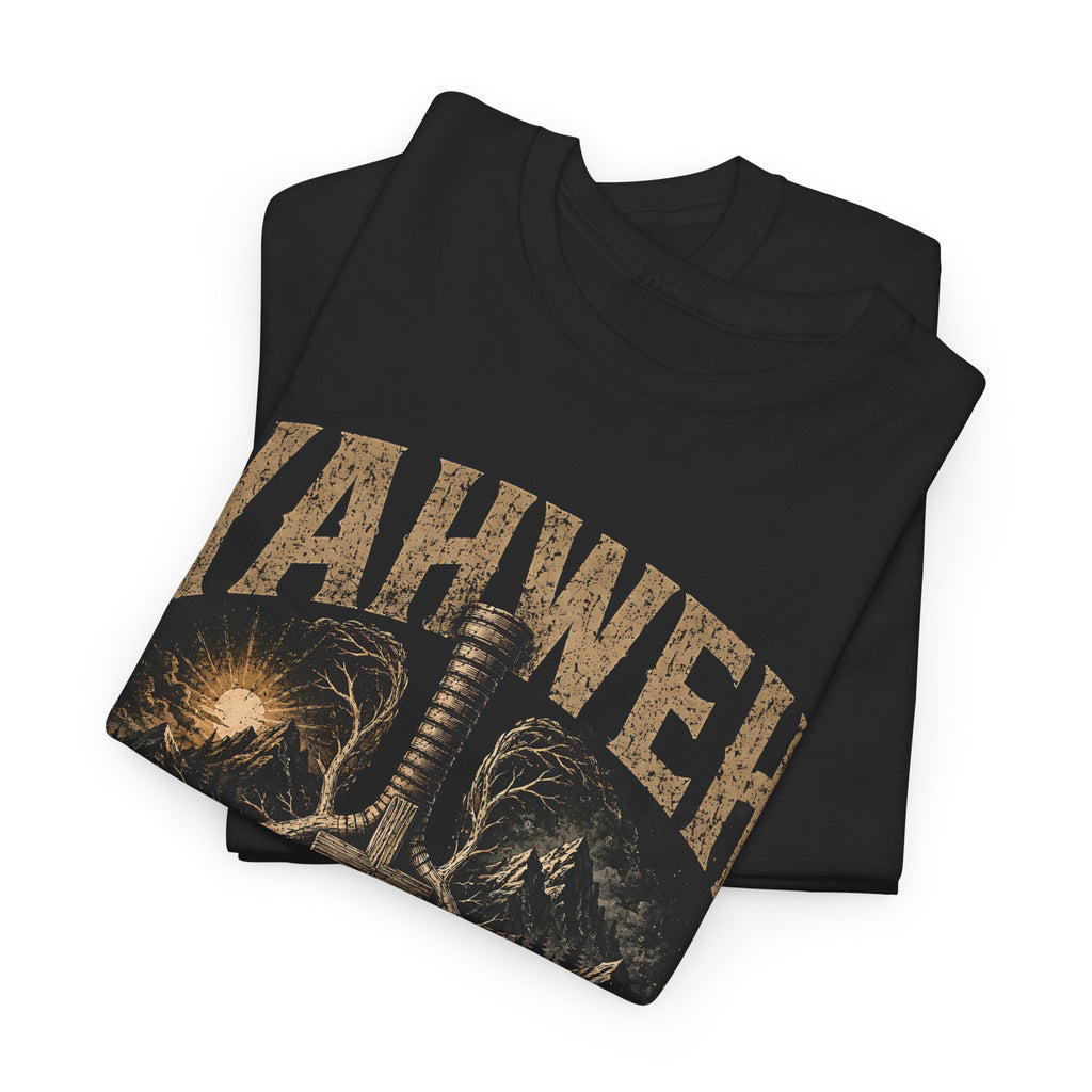 Yahweh Christian T-Shirt | Our Very Breath Speaks His Name Faith Graphic Tee